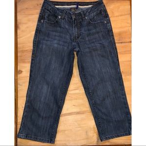 Jag Wide Leg Cropped Denim size 6